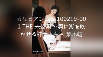 カリビアンコム 100219-001 THE 未公開 ～男に潮を吹かせる神手コキ～ 梨木萌