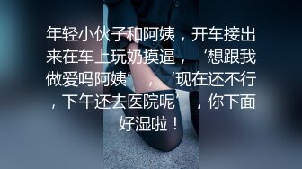 年轻小伙子和阿姨，开车接出来在车上玩奶摸逼，‘想跟我做爱吗阿姨’，‘现在还不行，下午还去医院呢’，你下面好湿啦！