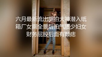 六月最新流出厕拍大神潜入纸箱厂女厕全景后拍气质少妇女财务屁股后面有颗痣